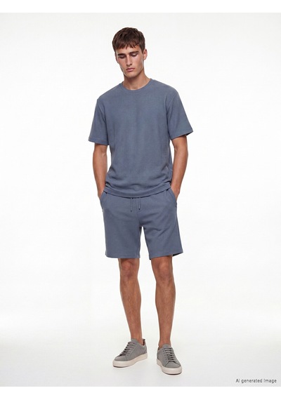 Lcw Vision İndigo Regular Fit Erkek Şort