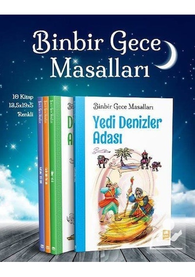 Binbir Gece Masalları Seti 10 Kitap Takım / Kolektif