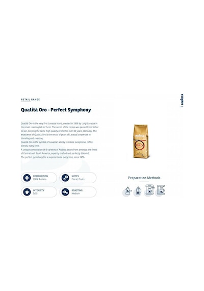 Lavazza Qualita Oro Çekirdek Kahve 2 x 1 KG