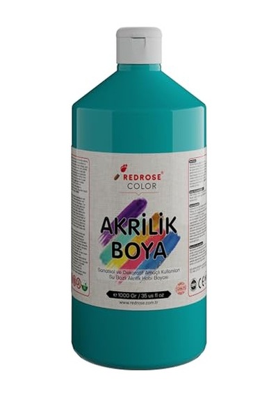 Turkuaz Akrilik Boya 1000 Gr 0,15 L
