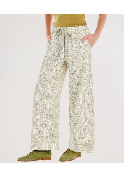 Yargıcı Bağlama Detaylı Pantolon 25ykpn3027x 325 Yeşil