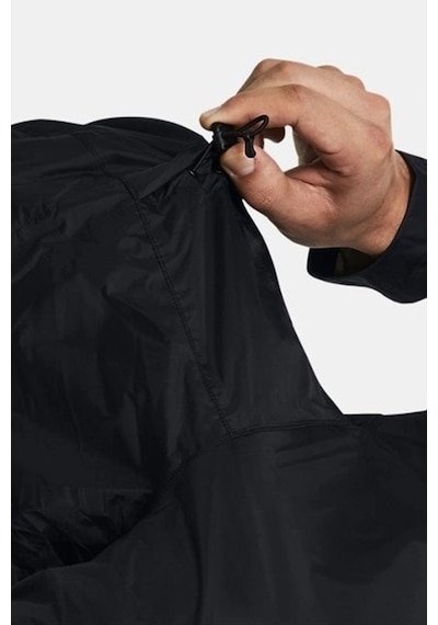 Under Armour Cloudstrike Erkek Yağmurluk Siyah