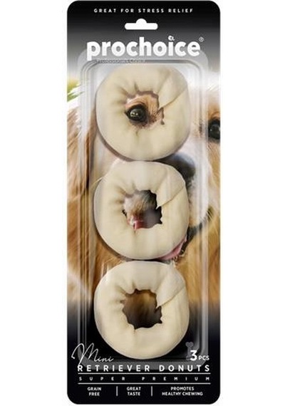 Prochoice Mini Retriever Donuts Köpekler İçin Mini Donut Ödül Maması 3 Parça