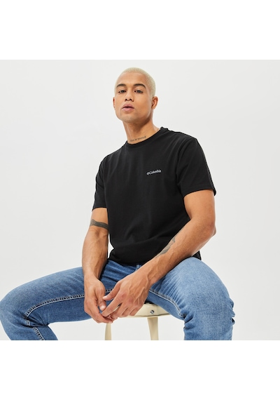 Columbia Csc Basic Logo Brushed Erkek Siyah T-shirt