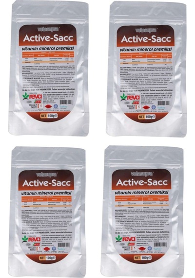 Vetasupra Active Sacc Premiks 100 G x 4 Adet