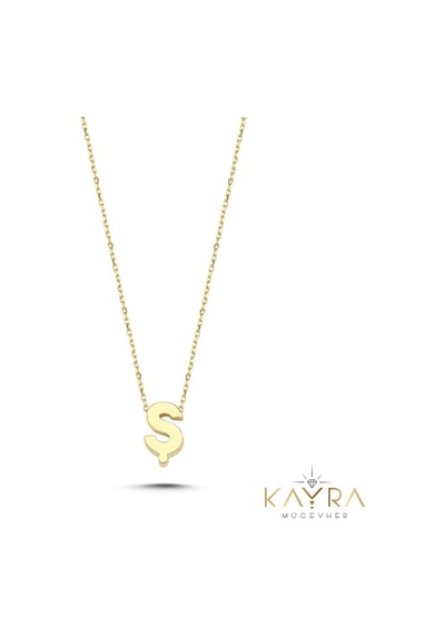 Sade Ş Harfi Altın Kolye Bm129