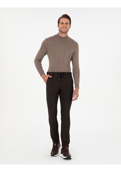 Pierre Cardin Erkek Kahverengi Pantolon Kanvas-chino 50292190-vr029 Kahverengi