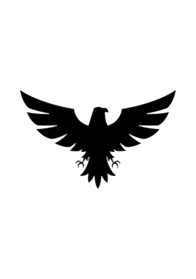 Kartal Tasarım Oto Sticker Siyah 21 29 Cm