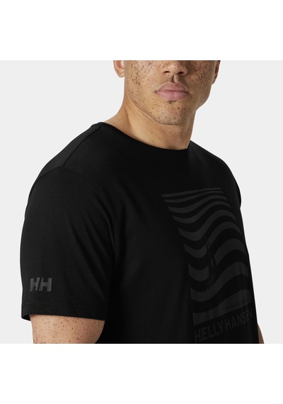 Helly Hansen Shoreline 3.0 Erkek T-shirt-29790 Siyah