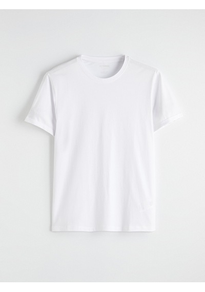 Lcwaıkıkı Classic Beyaz Slim Fit %100 Pamuk Basic Tişört