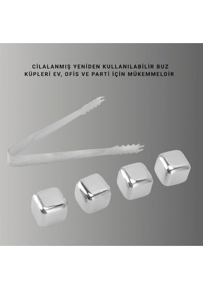 Çevre Dostu Metal Buz Küpü Ve Kullanışlı Klips Seti Yeni Nesil Renkli 34419626