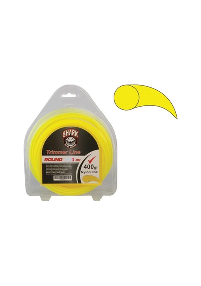 Üniversal Tırpan Misinası 3 Mm Yuvarlak 400 Gr