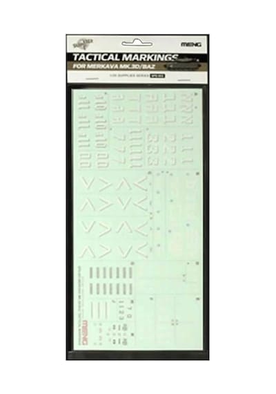 Meng Sps-003 1/35 Ölçek, Merkeva Mk.3d/baz Taktikal Semboller Decali
