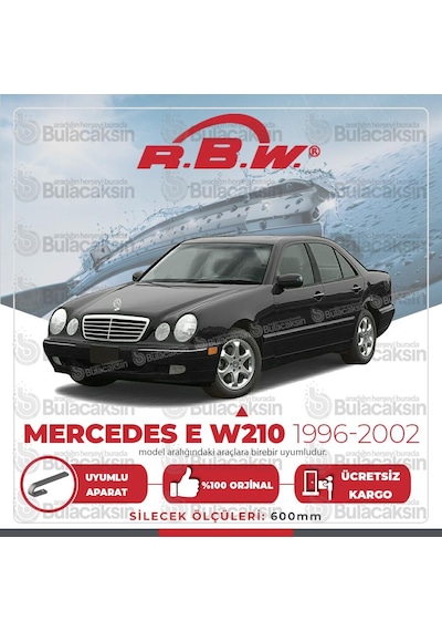 Mercedes E W210 Muz Silecek Takımı (1996-2002) RBW
