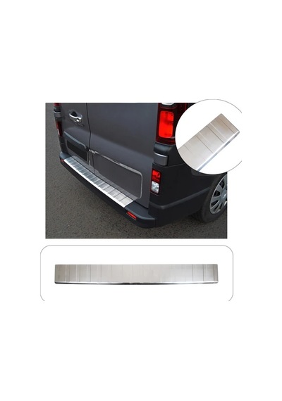 Renault Uyumlu Trafic 2015 Arka Tampon Koruma
