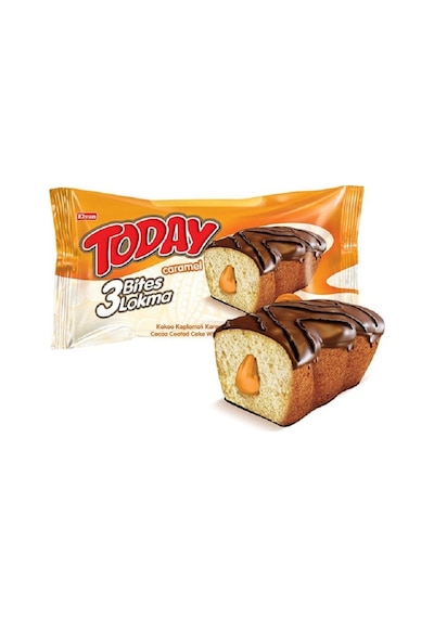 Today 3 Bites Karamelli 40 Gr. 24 Adet (1 Kutu)