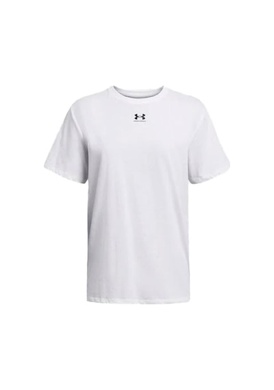 Under Armour Campus Oversize Ss Kadın T-shirt 1387193-100 Beyaz-beyaz Beyaz