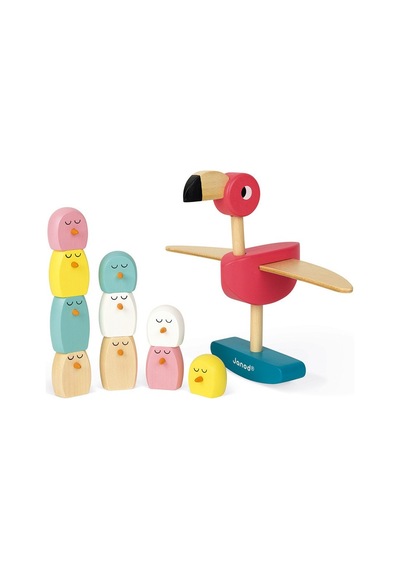 Janod Ahşap Flamingo Denge Oyuncağı