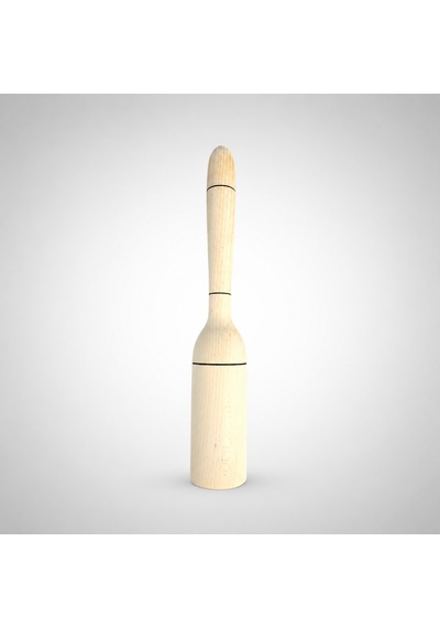 Ekonomi Dünyası Yöresel Doğal Ahşap Aşur Buğday Döğme Keşkek Tokmağı