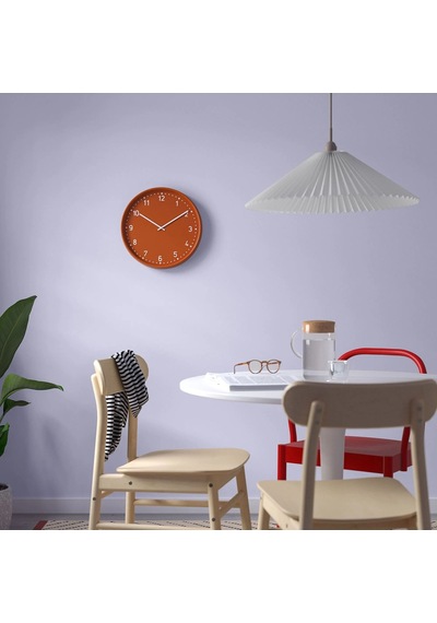 Ikea Bondıs Duvar Saati 38 X 6 Cm Turuncu