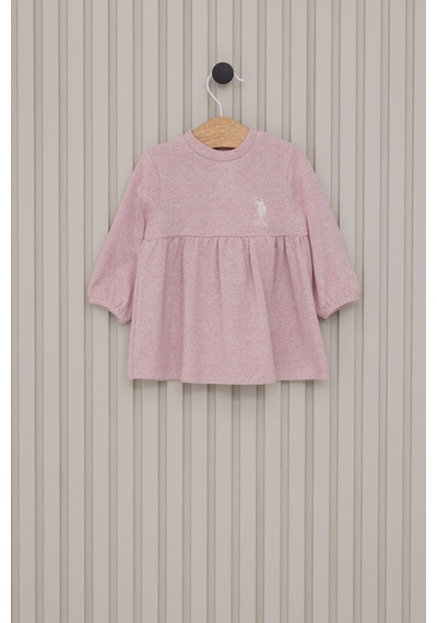 U.S. Polo Assn. U.s. Polo Assn Kız Bebek Mor Elbise Mor
