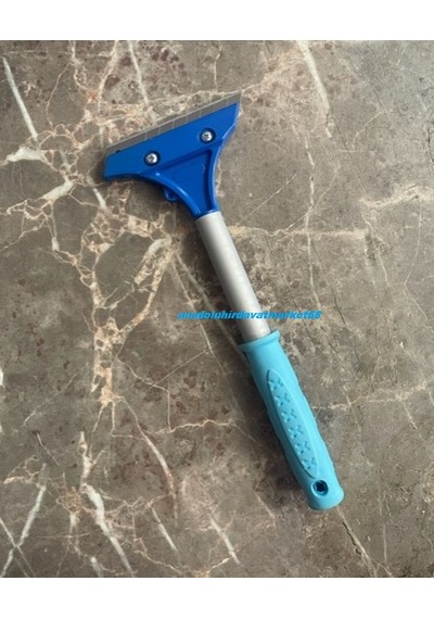 Ynl Pro Alüminyum Yer Kazıma Cam Kazıma Aleti Kazıma Bıçağı Jiletli 65cm