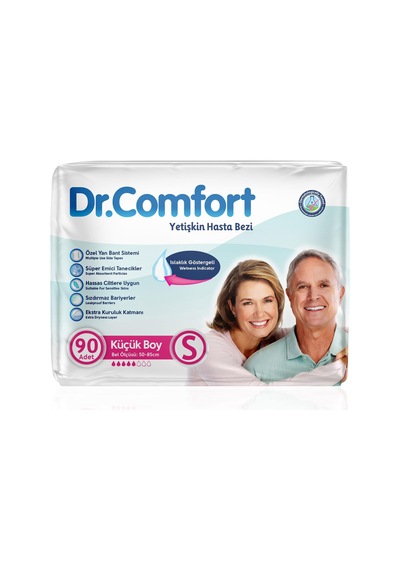 Dr. Comfort Belbantlı Hasta Bezi S-small Beden 90 Adet