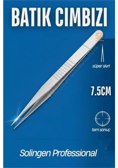Mey İthalat Micro İnce Uçlu Batık Cımbızı Kirpik Cımbızı Solingen Professional