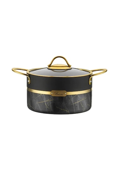 Brioni Selection Sls - 132 Siyah Granit Derin Tencere 24 CM