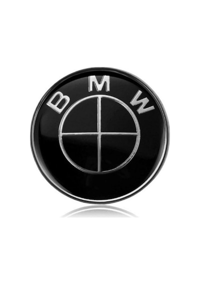 Bmw Direksiyon Logo 45Mm (Fullblack)