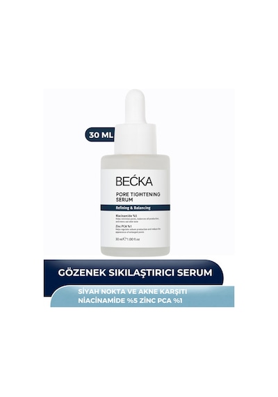Becka Siyah Nokta ve Akne Karşıtı Gözenek Sıkılaştırıcı Serum 30 ML