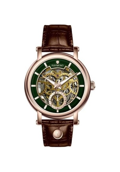 Raymond Rym-4853r-brw-grn Erkek Kol Saati Gümüş