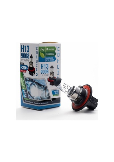 Photon 12V H13 9008 Ampul+%20 Fazla Işık 60 55W 3 Fiş Soketli