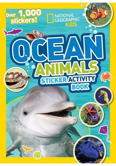 National Geographic Kids Ocean Animals Sticker Activity Book 9781426324246