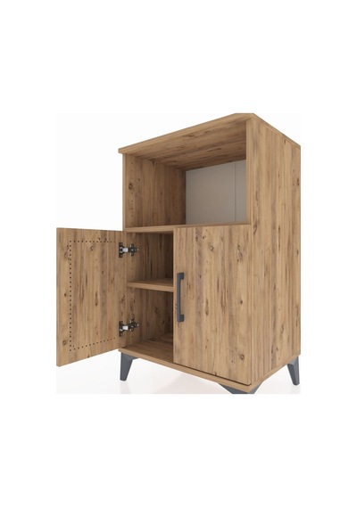 Hyperion Komodin 2 Raflı 2 Kapaklı 60x44x96 Çam-çam Çam Hyperion Komodin 2 Raflı 2 Kapaklı 60x44x96 Çam-çam Çam