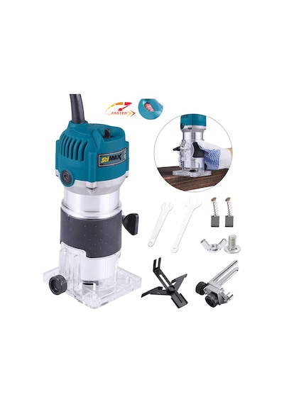 Stilmax 6 Kademe Devir Ayarlı 3000W Formika Traşlama Freze Makine