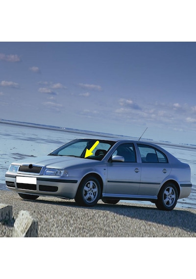 Skoda Octavia A4 1997-2000 Ön Cam Sol Silecek Kolu 1u1955409