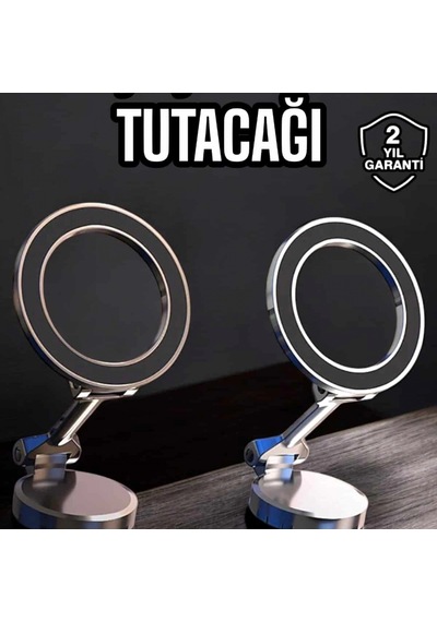 Telefon Tutucu Tüm Arabalara Uyumlu Araç İçi Katlanabilir Manyetik Tasarım 54855421
