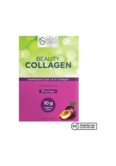 Beauty Collagen Powder 7 Saşe Erik Renkli