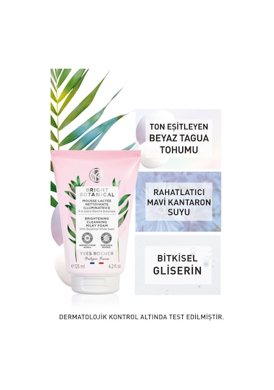Yves Rocher Bright Botanical Brightening Cleansing Milky Foam 125 ML
