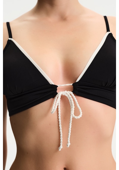 Penti Siyah Nichole Bralet Bikini Üstü