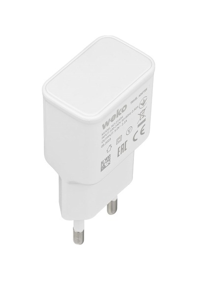 Weko Wk-21434 2.1a Hızlı Şarj Adaptörü + 70cm Micro Usb Kablo Seti