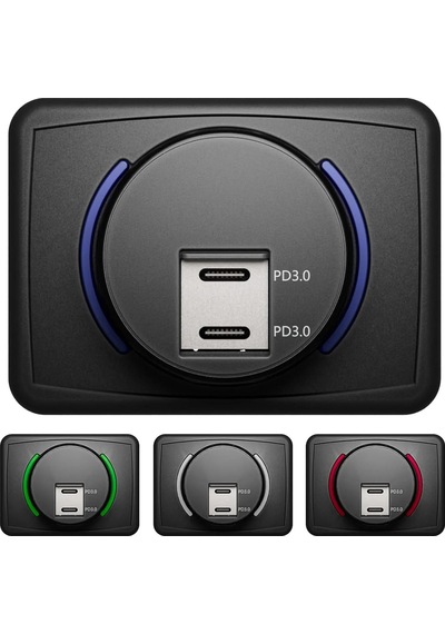 Usb Car Charger - Ucc-319 Qc Pd