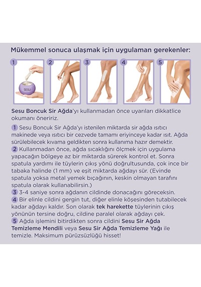 Sesu Boncuk Sir Ağda 250gr Soft 3 Lü Set