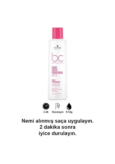 Schwarzkopf Bc Clean Renk Koruyucu Saç Kremi 4 x 200 ML
