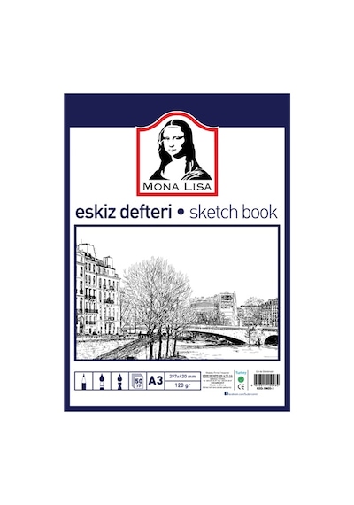 Mona Lisa Eskiz Defteri 50 Yp 120 Gr A3 Bn05-3