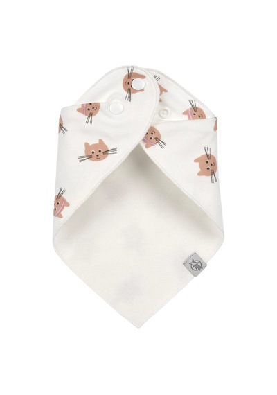 Lassig Tiny Team 2'li Bandana Önlük Kedi Temalı Çok Renkli
