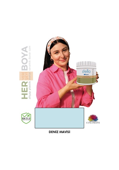 Stella Boya 500ml Deniz Mavisi