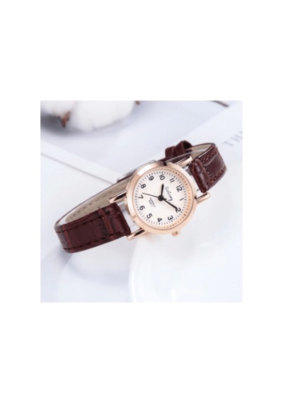 Dubhe Kahverengi Yuvarlak Vintage&retro Saat