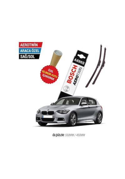 Bmw 1 Serisi Silecek 2012-2019 F20-F21 Bosch Aerotwin A696S